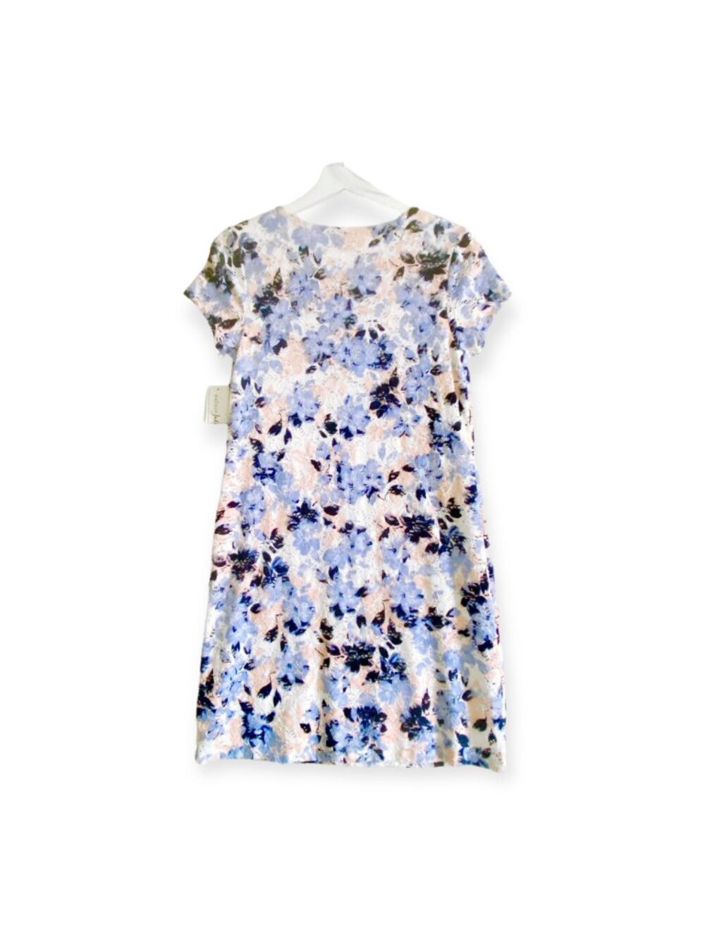MAISON JULES Osaka Pastel Floral Lace Shift Dress, Size S, New with tag - Picture 3 of 12